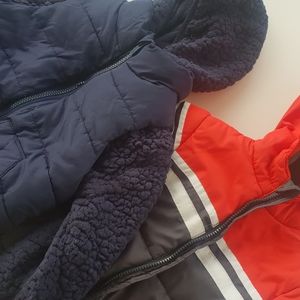 2 boys winter puffer jackets 2T/3T